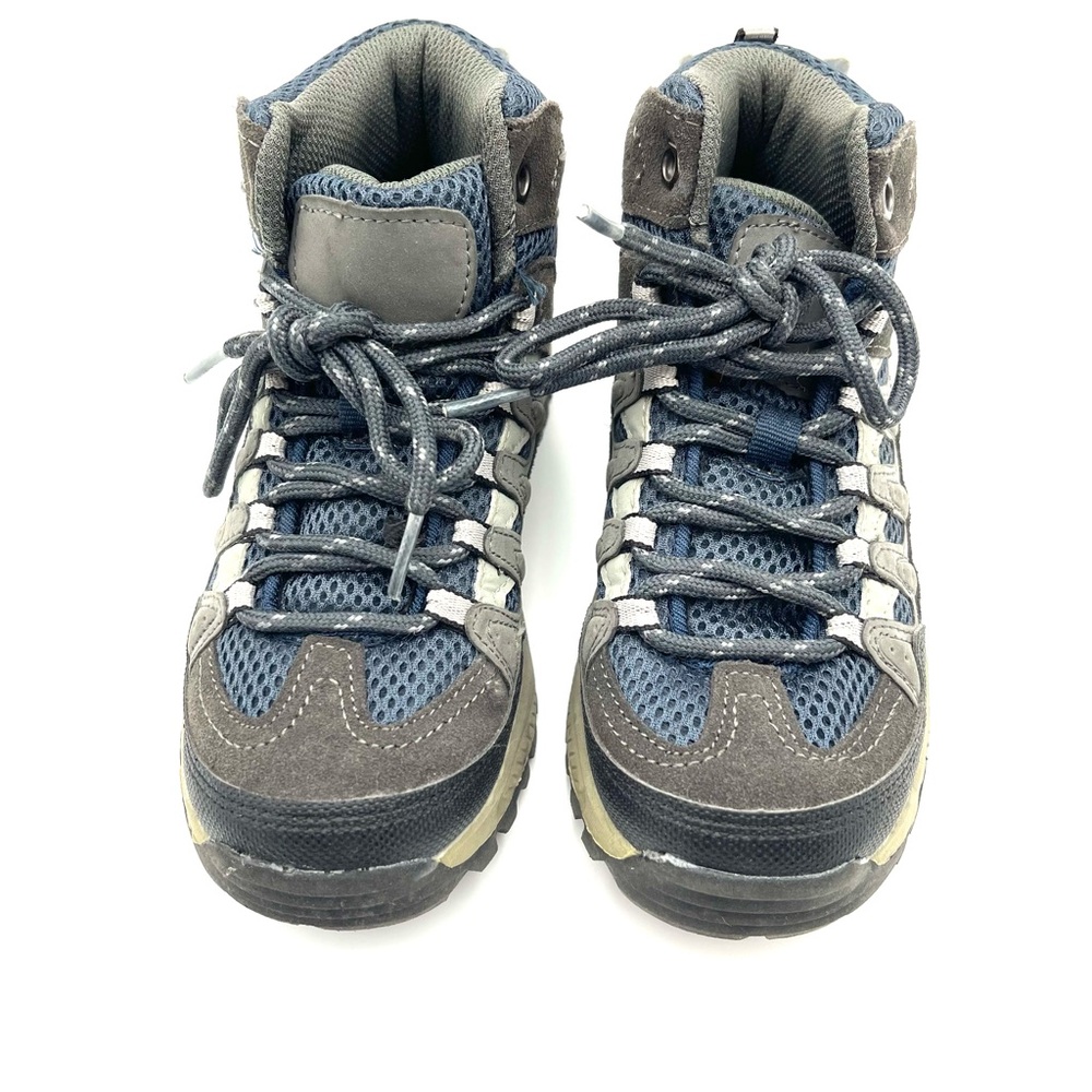 Cherokee Kids High-Top Boots - Gray and Blue